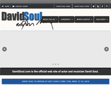 Tablet Screenshot of davidsoul.com